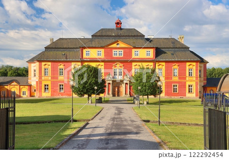 Beautiful Chroustovice castle in Czech republic Beautiful Chroustovice castle in Czech republic 122292454