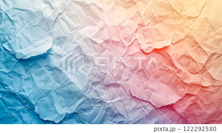 Colorful textured paper background in warm and cool tones for creative use. Generative AI Colorful textured paper background in warm and cool tones for creative use. Generative AI 122292580