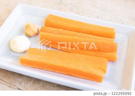美味しい人参スティック 122293092