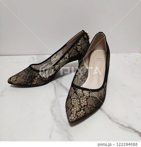 レースパンプス レースパンプス 122294088