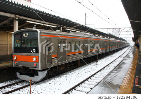 ［JM］雪の武蔵野線205系5000番台 122294306