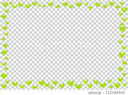 Hand-drawn crayon background heart frame Hand-drawn crayon background heart frame 122294583