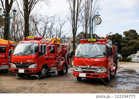 入間市消防出初式　ポンプ車 122294775