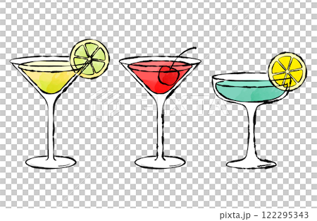 雞尾酒向量插圖集酒酒精莫斯科騾子 雞尾酒向量插圖集酒酒精莫斯科騾子 122295343