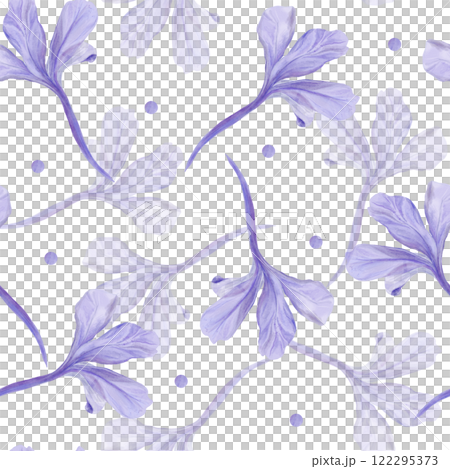 Watercolor purple floral seamless pattern. Hand drawn violet illustration for wedding, birthday, card, invitation. Abstract template set romantic . Isolated on white for fabric, textile Watercolor purple floral seamless pattern. Hand drawn violet illustration for wedding, birthday, card, invitation. Abstract template set romantic . Isolated on white for fabric, textile 122295373