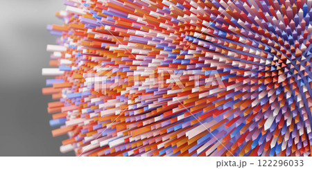 Colorful Abstract Spike Structure wallpaper background 122296033