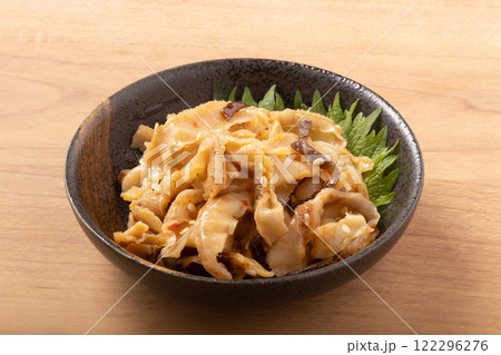 ホタテ貝ひも 中華あえ ホタテ貝ひも 中華あえ 122296276