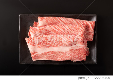 牛肩ロースすき焼き用(国産黒毛和牛 仙台牛) 牛肩ロースすき焼き用(国産黒毛和牛 仙台牛) 122298700