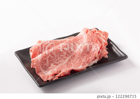 牛肩ロースすき焼き用(国産黒毛和牛 仙台牛) 牛肩ロースすき焼き用(国産黒毛和牛 仙台牛) 122298715