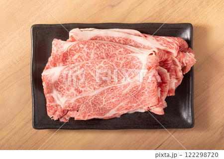 牛肩ロースすき焼き用(国産黒毛和牛 仙台牛) 牛肩ロースすき焼き用(国産黒毛和牛 仙台牛) 122298720