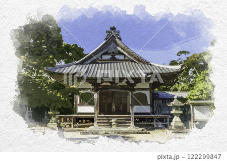 小夜の中山 久延寺 本堂 静岡県掛川市 小夜の中山 久延寺 本堂 静岡県掛川市 122299847