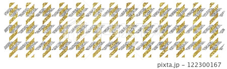 イラスト素材　千鳥格子柄のマスキングテープ 122300167