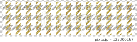 イラスト素材　千鳥格子柄のマスキングテープ 122300167