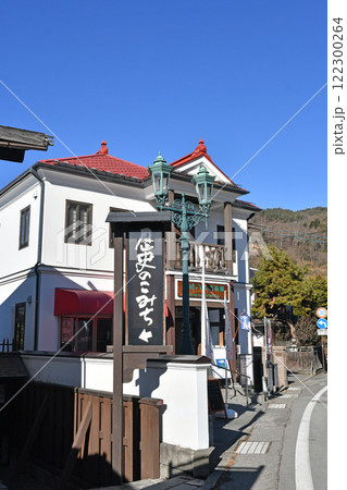 諏訪大社下社　秋宮　街並み 122300264