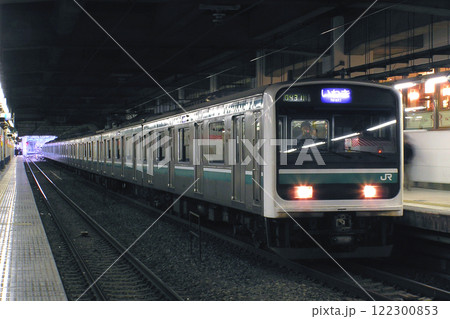 ［JJ］常磐線E501系電車（青幕の上野発いわき行） 122300853