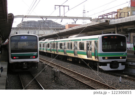 ［JJ］常磐線E501系電車（青幕の上野行列車） 122300855