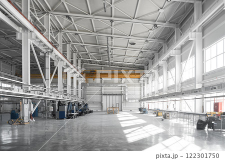 Interior of industrial building Interior of industrial building 122301750