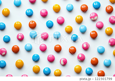 Colorful patter candy background 122301799