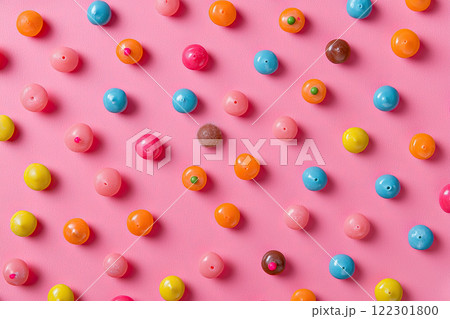 Colorful patter candy background 122301800