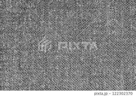 Upholstery gray jacquard fabric weave texture macro, textile background, cloth structure 122302370