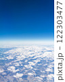 飛行機から見た雲 122303477