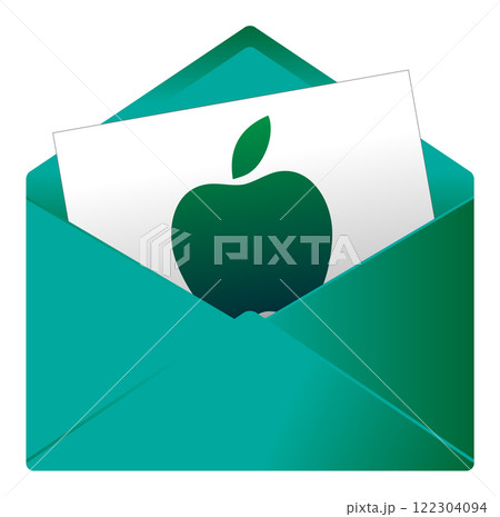 Pictogram for a message or invitation 122304094