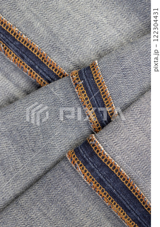 new blue denim fabric for the production of clothing and other items 122304431
