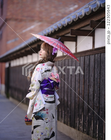 倉敷美観地区で着物体験　倉敷　着物 122305643