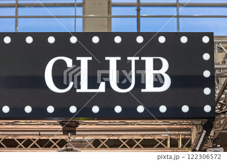 Disco Club Sign Disco Club Sign 122306572
