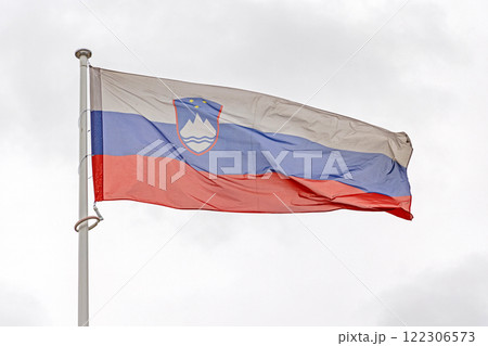 Flag of Slovenia 122306573