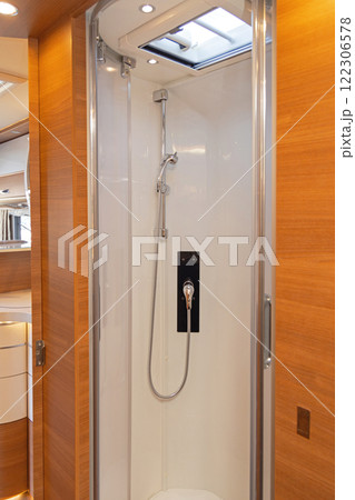 RV Bathroom Shower Cabin 122306578