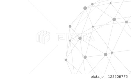 Technology abstract background. Dots connected by lines. Minimalist mesh backdrop. Abstract polygonal shape. Technology abstract background. Dots connected by lines. Minimalist mesh backdrop. Abstract polygonal shape. 122306776