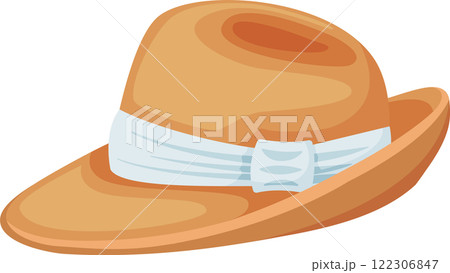 Elegant straw fedora featuring a sleek white ribbon, perfect for summer fashion or outdoor events. This classic accessory adds a touch of sophistication to any casual or formal outfit Elegant straw fedora featuring a sleek white ribbon, perfect for summer fashion or outdoor events. This classic accessory adds a touch of sophistication to any casual or formal outfit 122306847