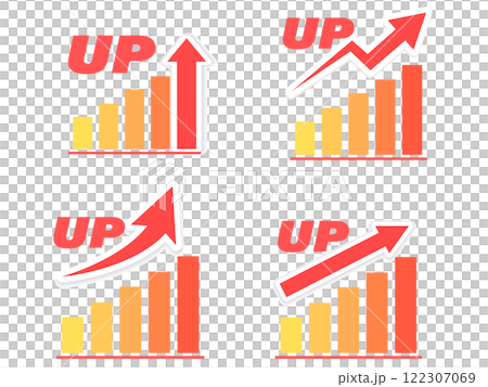 上升的圖表 122307069