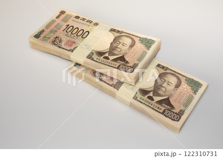 百万円の札束　二百万　渋沢栄一　新紙幣 122310731