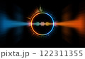 Music equalizer, hologram audio spectrum, 4k illustration, not AI generated 122311355
