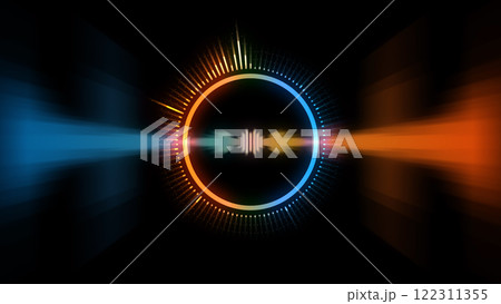 Music equalizer, hologram audio spectrum, 4k illustration, not AI generated Music equalizer, hologram audio spectrum, 4k illustration, not AI generated 122311355