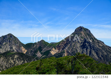【夏の八ヶ岳】南八ヶ岳の山々_03 【夏の八ヶ岳】南八ヶ岳の山々_03 122311548