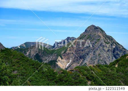 【夏の八ヶ岳】南八ヶ岳の山々_04 122311549