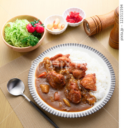 から揚げカレー から揚げカレー 122311594