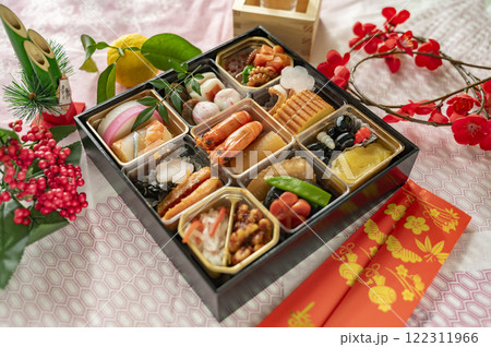 おせち料理お重 おせち料理お重 122311966