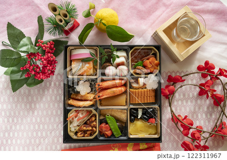 おせち料理お重 おせち料理お重 122311967