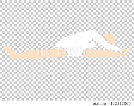 Illustration of yoga poses in pencil style 122312060