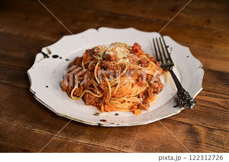 ミートソーススパゲティ 122312726