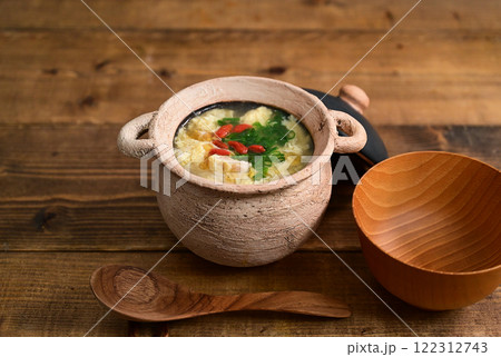 鶏たまご雑炊 122312743