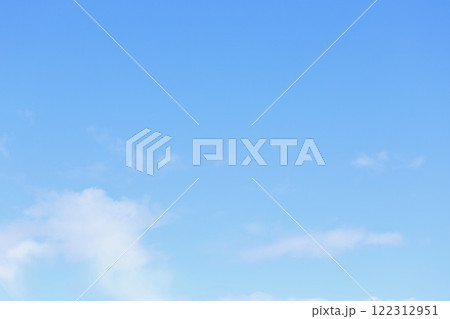 青空と白い雲    1月後半 122312951