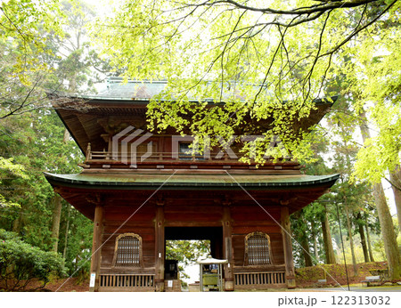 比叡山　延暦寺　総門　文殊楼 122313032