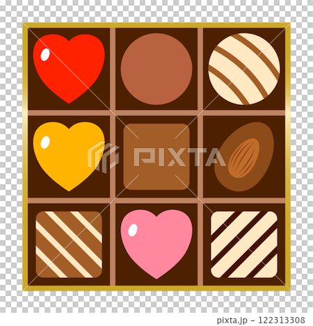 バレンタイン　チョコレート　 122313308