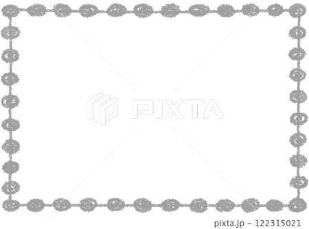 手描きのクレヨン素材 背景 北欧風のモダンなフレーム 手描きのクレヨン素材 背景 北欧風のモダンなフレーム 122315021