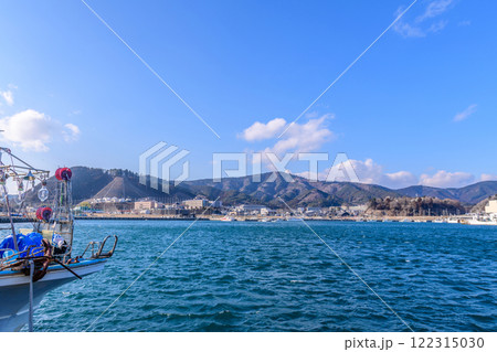 宮城 女川湾を望む 122315030